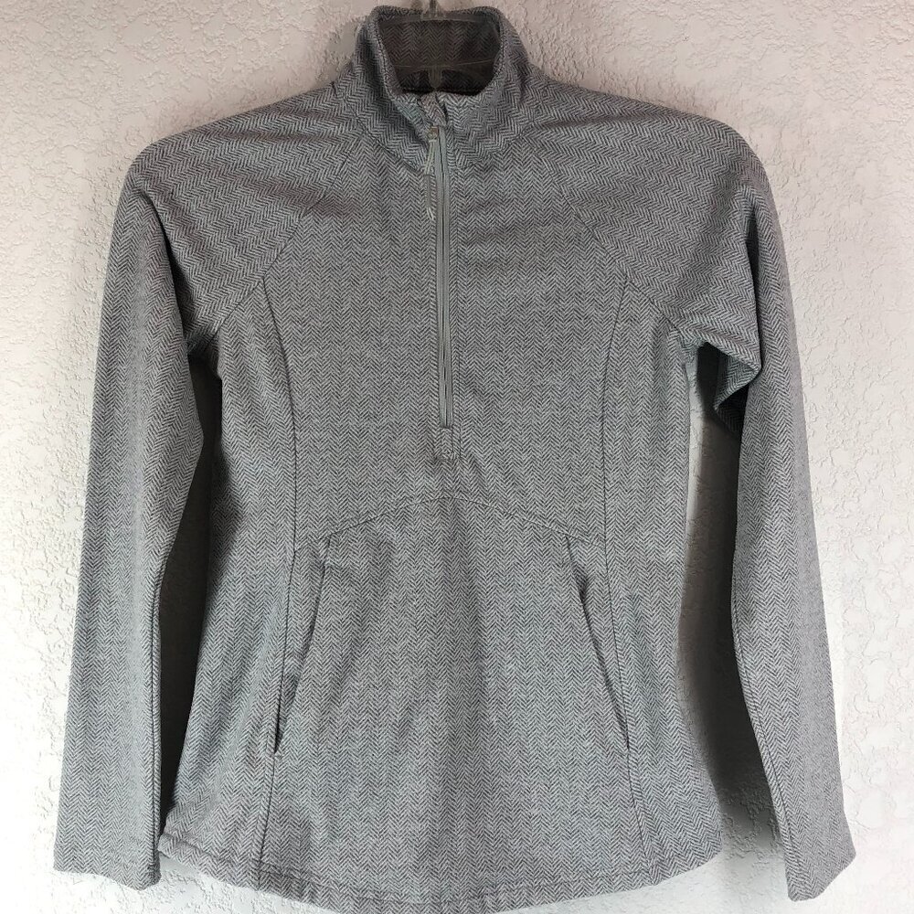 Kyodan Outdoor Blue Gray 1/4 Zip Jacket Size